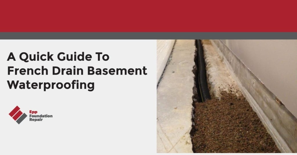 French Drain Basement Waterproofing, How Does A Floating Basement Work