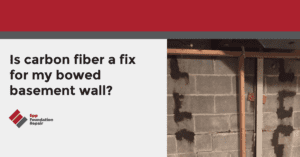 Is carbon fiber a fix for my bowed basement wall?