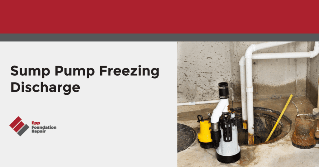 Sump Pump Freezing Discharge