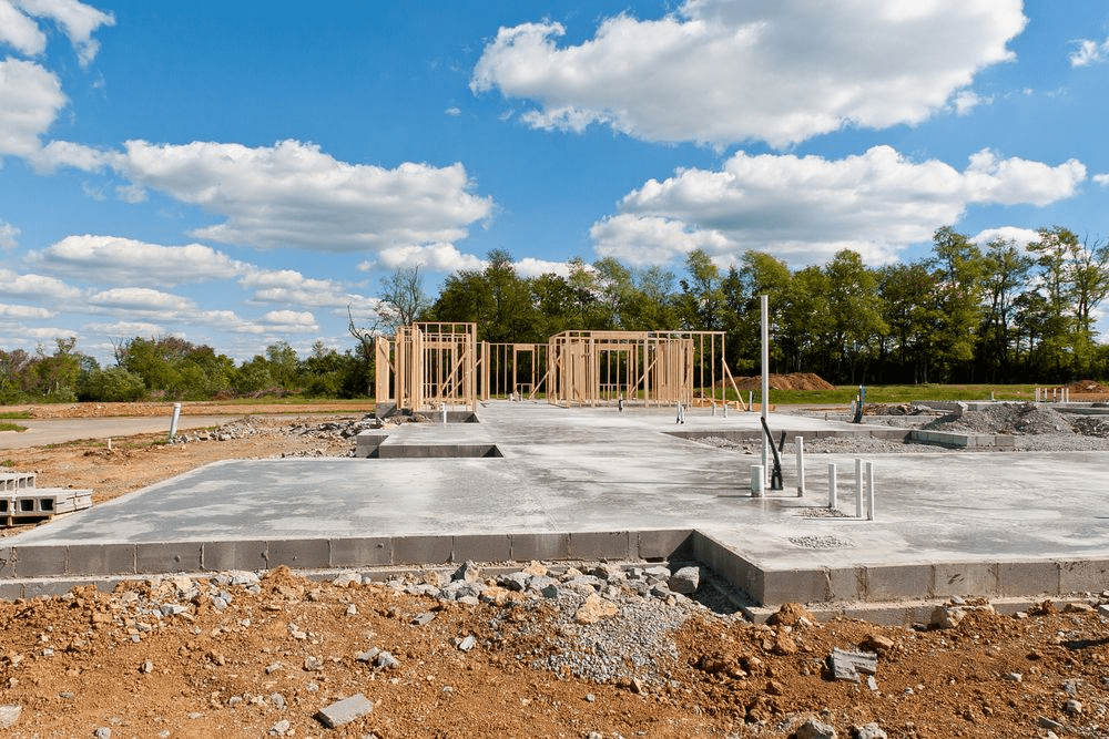 concrete slab types of foundations