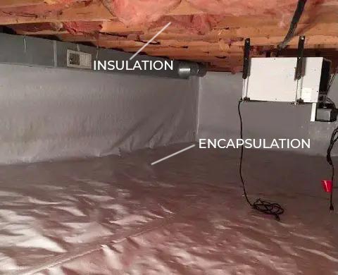 Crawl space insulation prevents heat loss or gain from your home's crawl space. This type of insulation is typically made from fiberglass, foam board, or spray foam and is installed between the floor joists. The insulation acts as a barrier against heat transfer, ensuring that your home remains warm in the winter and cool in the summer.
