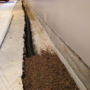 If you want a clean, dry crawl space that you can use to store things like tools and holiday decorations, we recommend installing a drain tile system along with crawl space encapsulation.