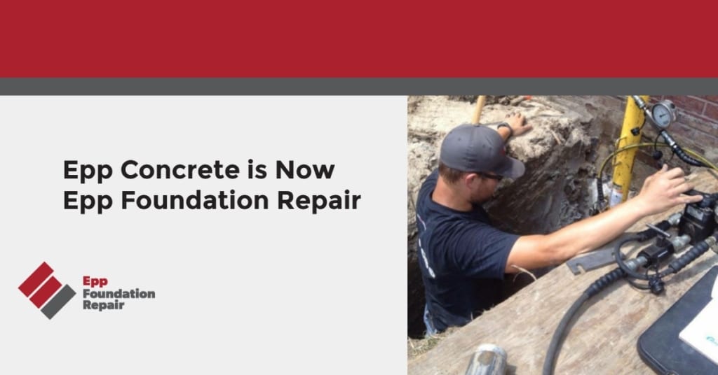 epp concrete is now epp foundation repair