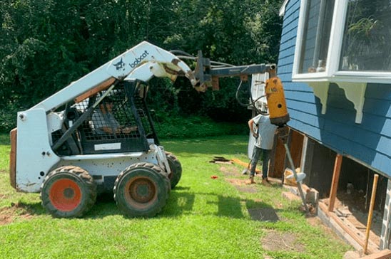 The good news is you can usually live in a house during foundation repair. Minor repairs and even most major repairs don't require you to leave your home.