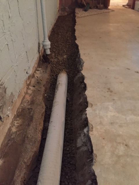 Rigid PVC for drain tiles